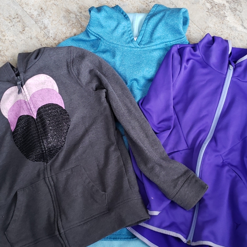 Girls hoodie lot